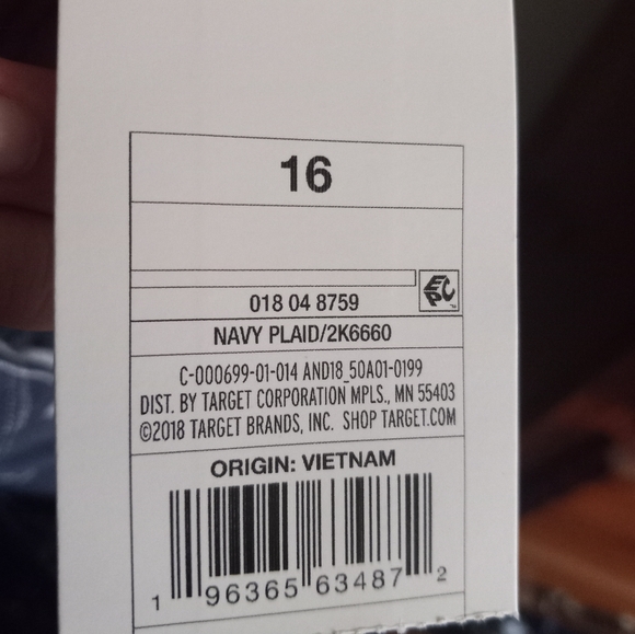 NWT A New Day Kick Flare Crop Plaid Pants - Picture 6 of 6